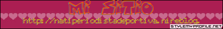 Use our myspace banner maker at StyleMyProfile.net! Click to make your own myspace banners from StyleMyProfile!