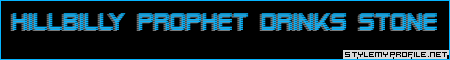 Click to make your own myspace banners from StyleMyProfile!