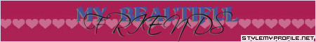 Click to make your own myspace banners from StyleMyProfile!