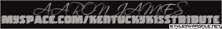 Click to make your own myspace banners from StyleMyProfile!