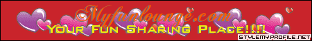 Click to make your own myspace banners from StyleMyProfile!
