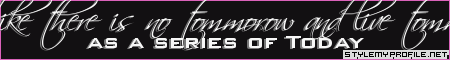 Click to make your own myspace banners from StyleMyProfile!