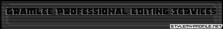 Click to make your own myspace
         banners from StyleMyProfile!