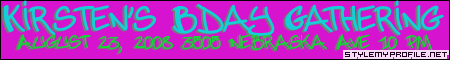 Click to make your own myspace banners from StyleMyProfile!