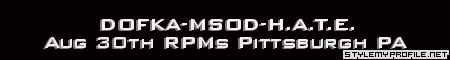 Click to make your own myspace banners from StyleMyProfile!