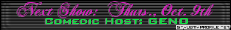 Click to make your own myspace banners from StyleMyProfile!