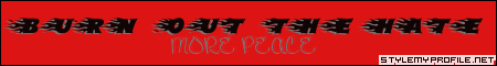 Click to make your own myspace banners from StyleMyProfile!