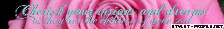 Click to make your own myspace banners from StyleMyProfile!