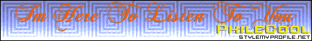 Click to make your own myspace banners from StyleMyProfile!