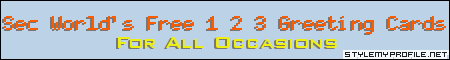 Click to make your own myspace banners from StyleMyProfile!