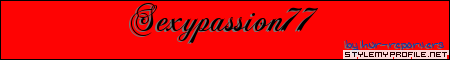 Click to make your own myspace banners from StyleMyProfile!