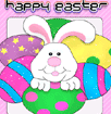Happy Easter! Animated eggs